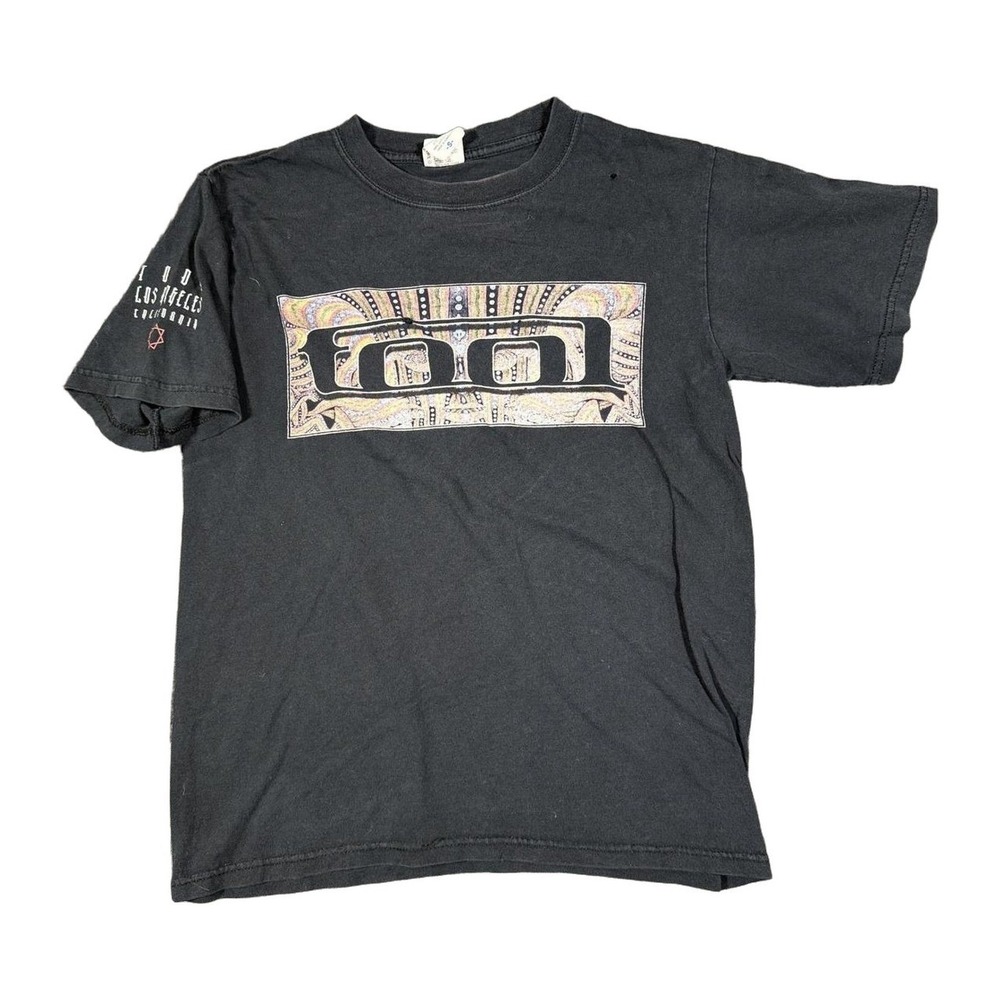 Tool 10000 Days Tour 2007 Mens Black Graphic Band Tee Shirt Anvil Small